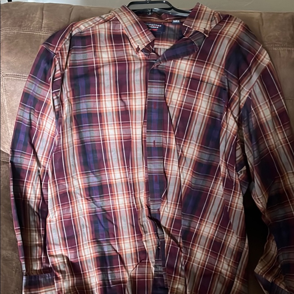 ROUNDTREE & YORKE XL DRESS SHIRT